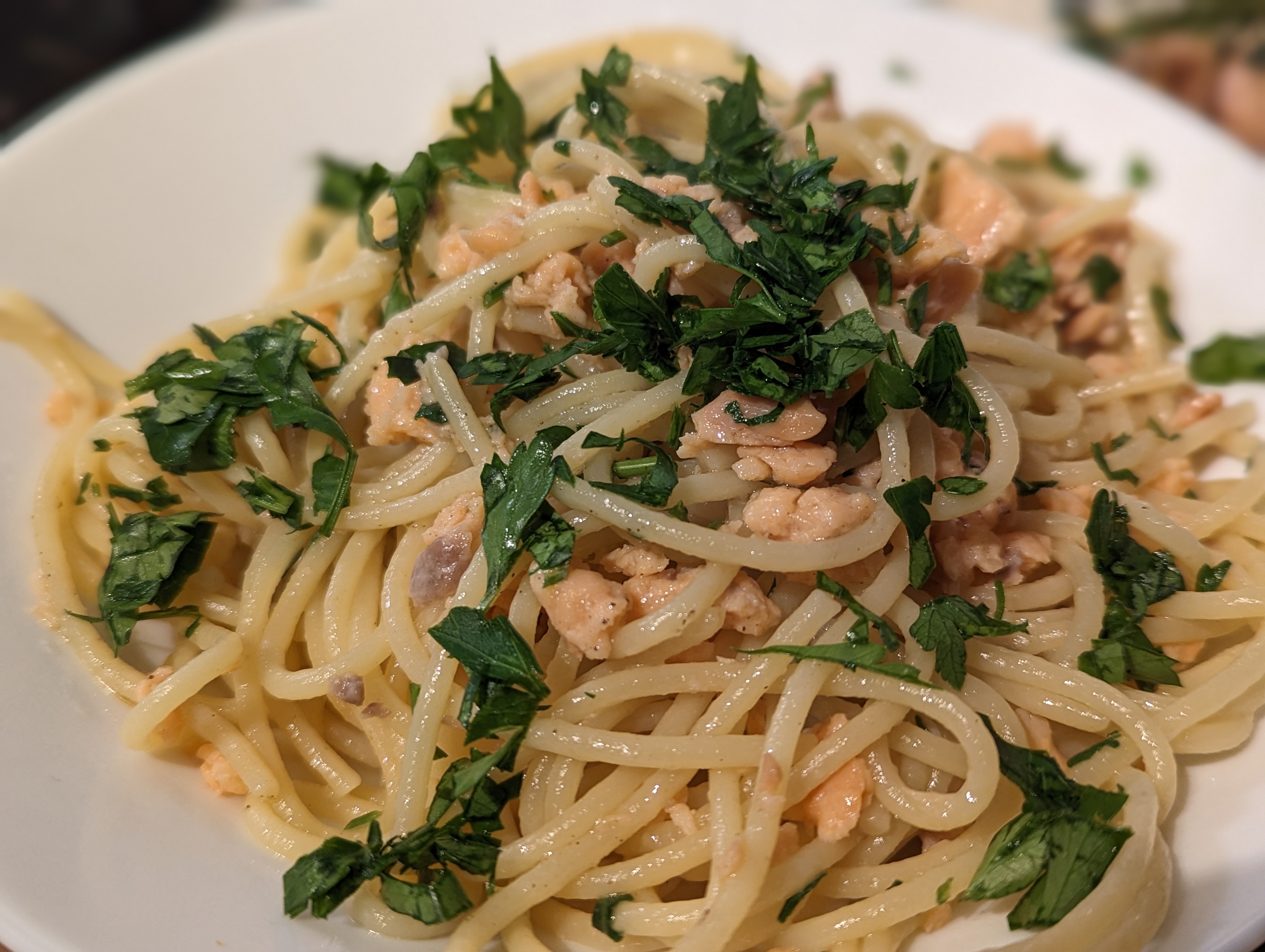 the first pasta I cooked in 2024