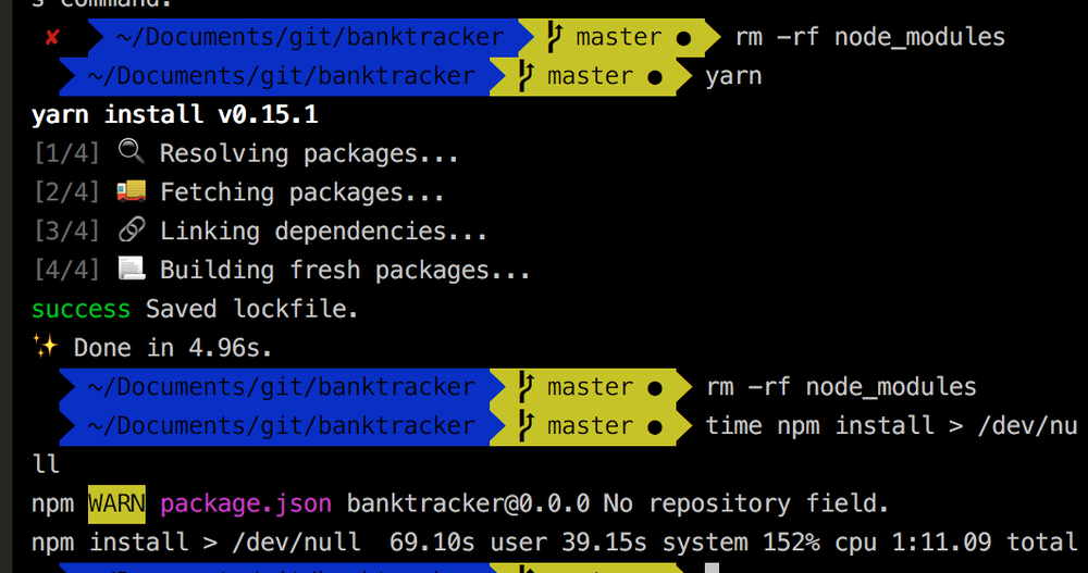 yarn workspaces install dependencies